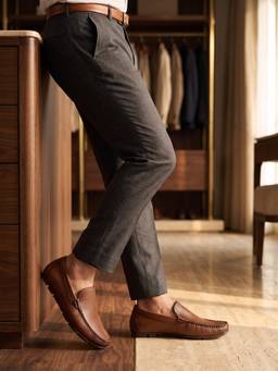 REGAL - Men Comfort Drymill Leather Loafers