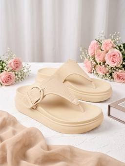 ROCIA - Cream Women Casual Sandals