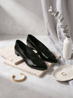 ROCIA - Black Women Pointed Pump Heels