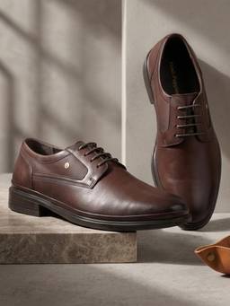 Hush Puppies - Brown Men Formal Lace-Up Derbies