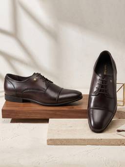 Hush Puppies - Brown Men Formal Lace-Up Derbies
