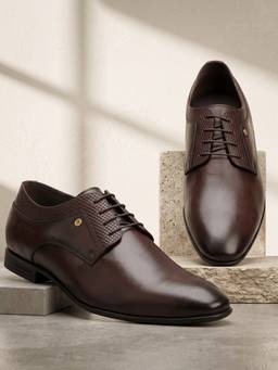 Hush Puppies - Brown Men Formal Lace-Up Derbies