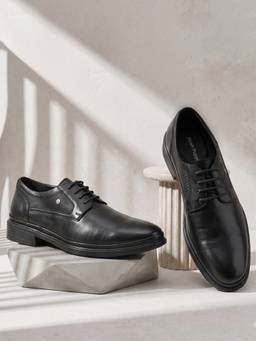 Hush Puppies - Black Men Formal Lace-Up Derbies