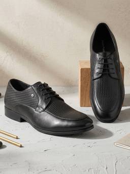 Hush Puppies - Black Men Formal Lace-Up Derbies