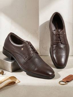 Hush Puppies - Brown Men Formal Lace-Up Derbies