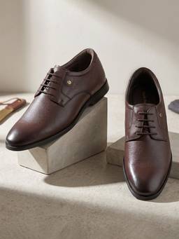 Hush Puppies - Brown Men Formal Lace-Up Derbies