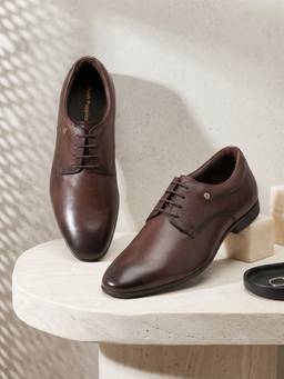 Hush Puppies - Brown Men Formal Lace-Up Derbies