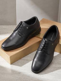 Hush Puppies - Black Men Formal Lace-Up Derbies