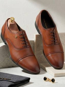 Hush Puppies - Brown Men's Formal Lace-Up Oxfords