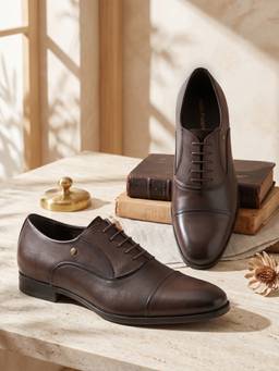 Hush Puppies - Brown Men's Formal Lace-Up Oxfords