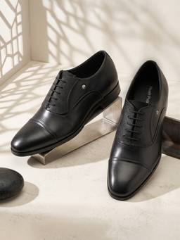 Hush Puppies - Black Men's Formal Lace-Up Oxfords