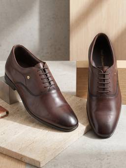 Hush Puppies - Brown Men's Formal Lace-Up Oxfords