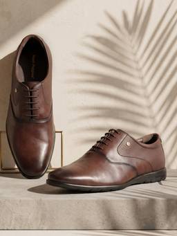 Hush Puppies - Brown Men's Formal Lace-Up Oxfords