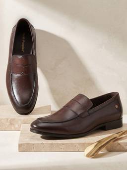 Hush Puppies - Brown Men's Elegant Loafers