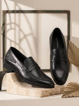 Hush Puppies - Black Men's Elegant Loafers