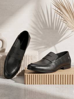 Hush Puppies - Black Men's Elegant Loafers