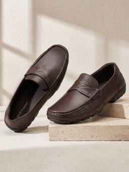 Hush Puppies - Brown Men's Elegant Loafers