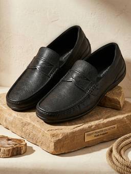 Hush Puppies - Black Men's Elegant Loafers