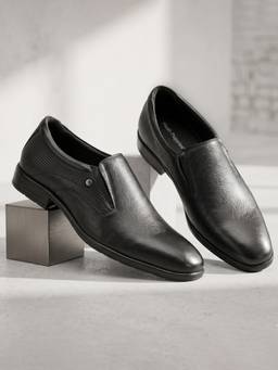 Hush Puppies - Black Men's Elegant Loafers