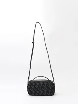 Calvin Klein - Women Black Polyester Sling Bag with Detachable Strap