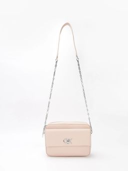 Calvin Klein - Women Pink Polyester Sling Bag with Detachable Strap