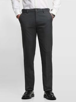 Arrow Newyork - Men's Dobby Hudson Straight Fit Trouser