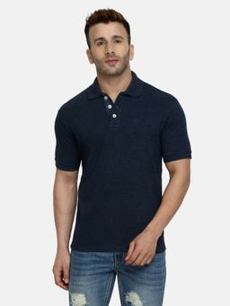 CHKOKKO - Cotton Polo Neck T Shirt for Men