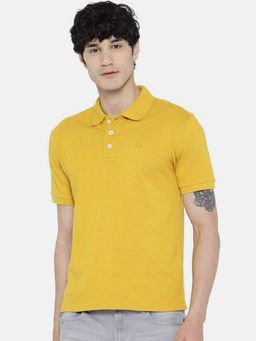 CHKOKKO - Cotton Polo Neck T Shirt for Men