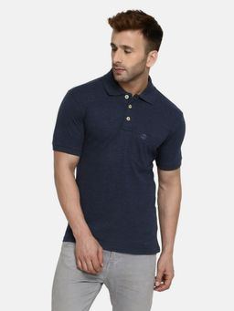 CHKOKKO - Cotton Polo Neck T Shirt for Men