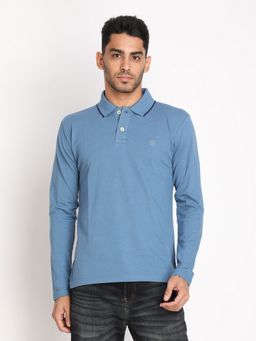 CHKOKKO - Cotton Polo Neck T Shirt for Men