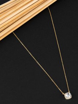 E2O - Necklace with Circular Textured Pendant