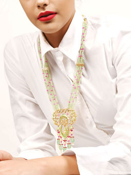 Odette - Blue Solid Plain Metal Jewellery Sets