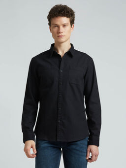 Pepe Jeans - Black Full Sleeved Shirt