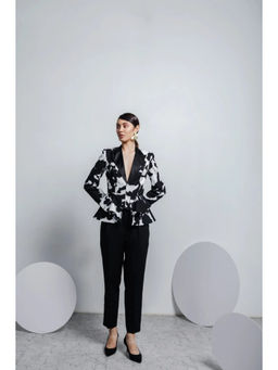 ZOSIA - Black & White Eloise Co-Ord (Set of 2)