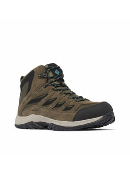 Columbia - Mens Brown Crestwood Mid Waterproof Trekking Shoes