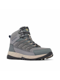 Columbia - Mens Grey Strata Mid Wp Hiking & Trail Trekking Shoes