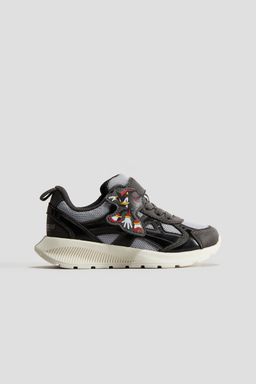 H&M - Boys Black Lightweight-Sole Trainers