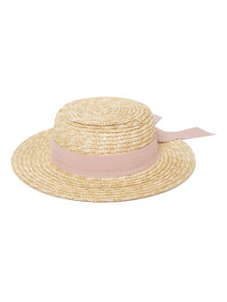 Forever New - Grace Straw Boater Hat