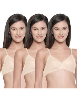 Bodycare - Perfect Coverage Bra-Pack Of 3 - Nude