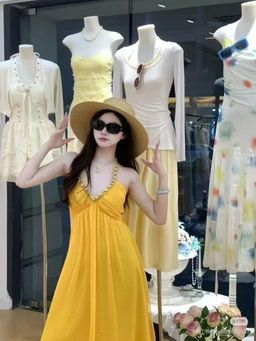 Loveable Creations By Muskan - Shia Crystal Luxe Maxi Dress