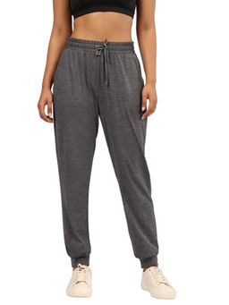 Blissclub - Grey AirMelt Joggers Cuffed bottom hem
