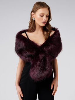 Forever New - Stephanie Faux Fur Scarf