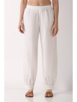 Biba - Women White Cotton Salwar