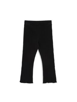 Chicco - Girls Black Solid Trouser
