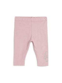 Chicco - Girls Medium Pink Solid Leggings