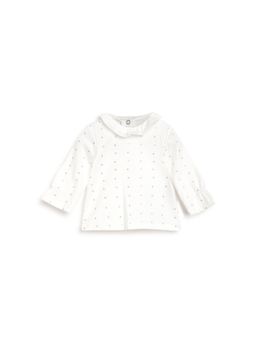 Chicco - Girls Light White Long Sleeve T-Shirt