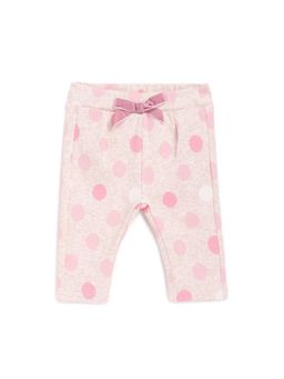 Chicco - Girls Medium Pink Printed Long Pant