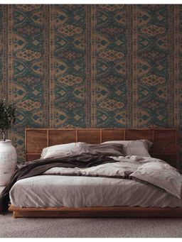 Excel - Wallpaper Marrakech Boujad Rugs In Blue