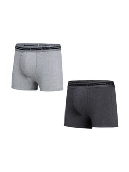 Puma - Black & Gret Trunks Bsc El Wb 06 (Pack of 2)