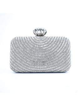 sugarcrush - Luxury Silver Bling Clutch